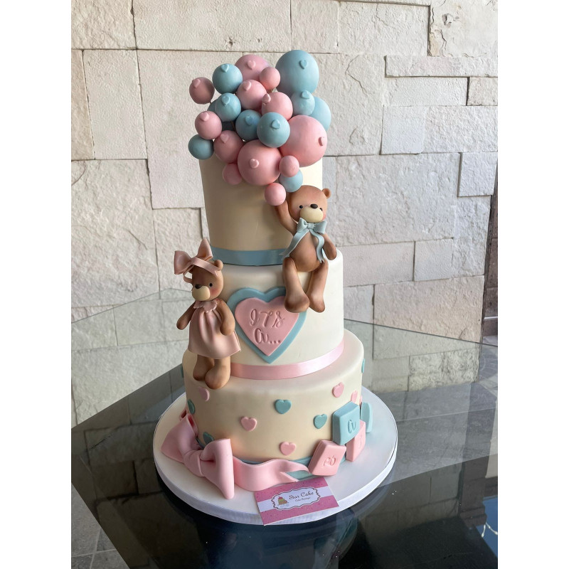 Pastel Baby Shower 4843 Revelacion